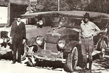 photo of Dad Fairbanks and Charles Brown of Shoshone